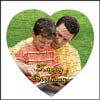 Customised HEART SHAPE JIGSAW PUZZLE (Dad) - Click here to View more details about this Product